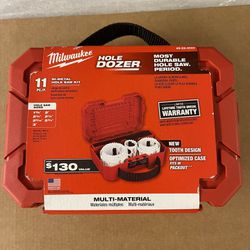 Milwaukee Hole Dozer General Purpose Bi-Metal Hole Saw Set (11-Piece)