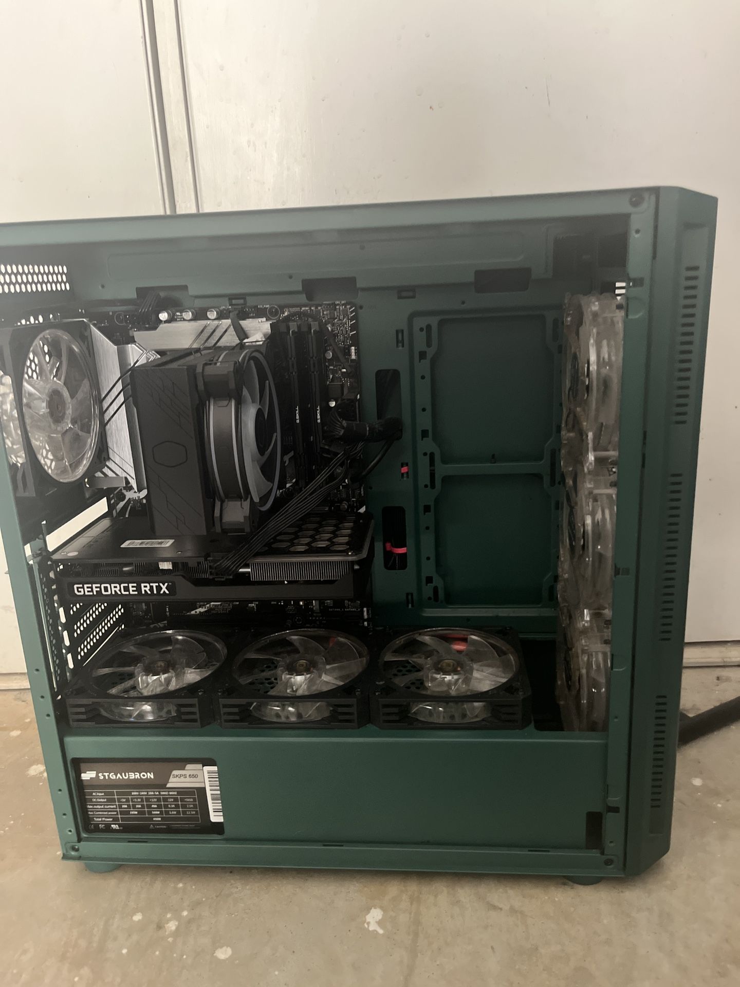 STGAUBRON Gaming Desktop - Nvidia 3060 Ti Intel I9