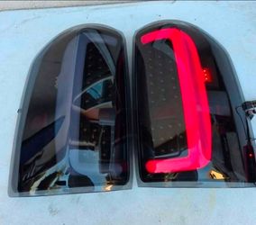 14-19 Gmc Sierra LED Taillights Luces Traseras Calaveras Focos Luces