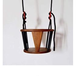 IKEA wooden baby swing 