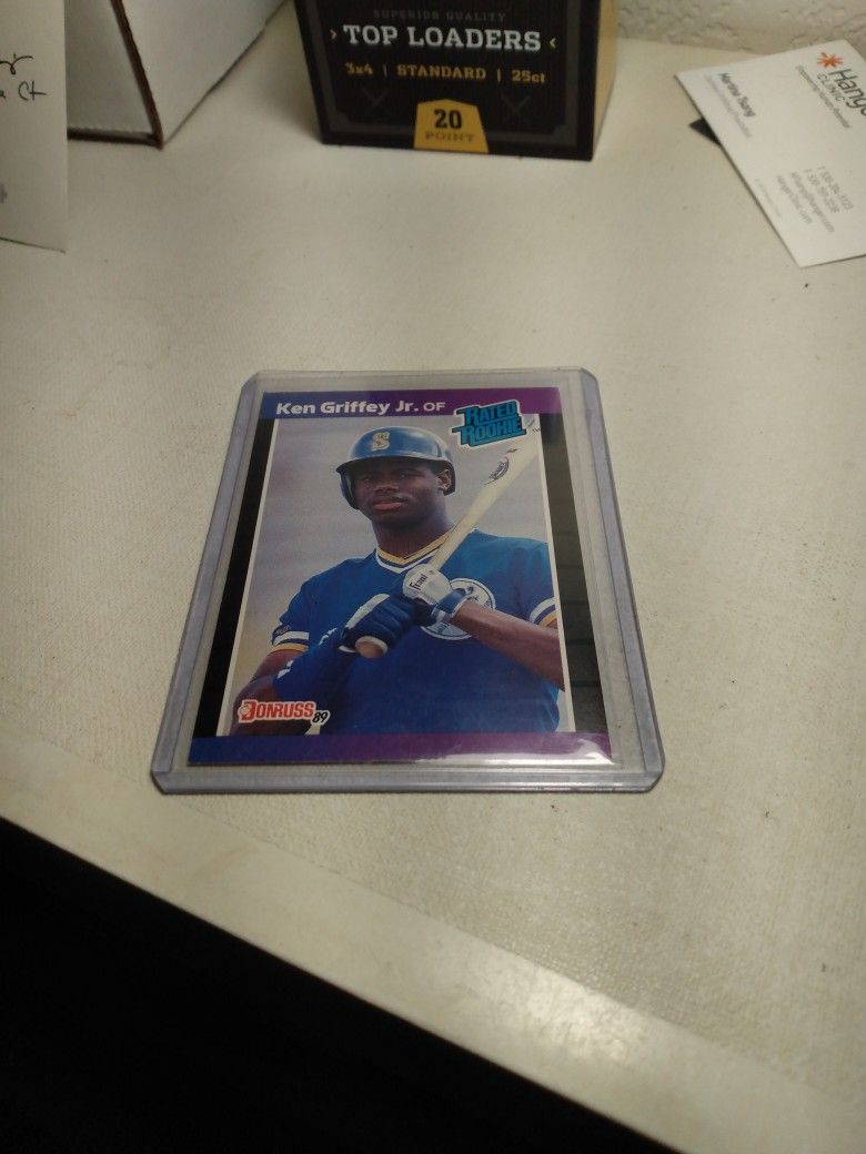 1989 Donruss Ken Griffey Jr Rookie Card. Hall Of Famer