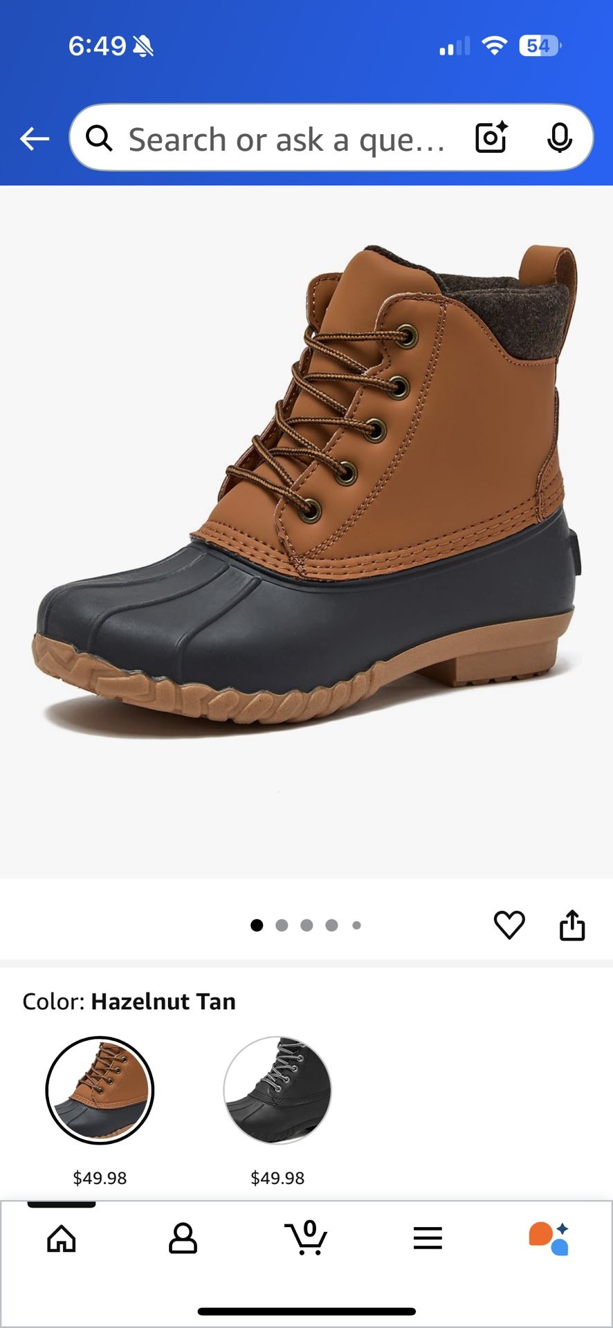 Land’s End Woman’s Duck Boots