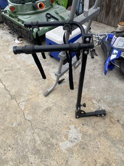 2 Bicycle Hitch Mounted Bike Rack Carrier