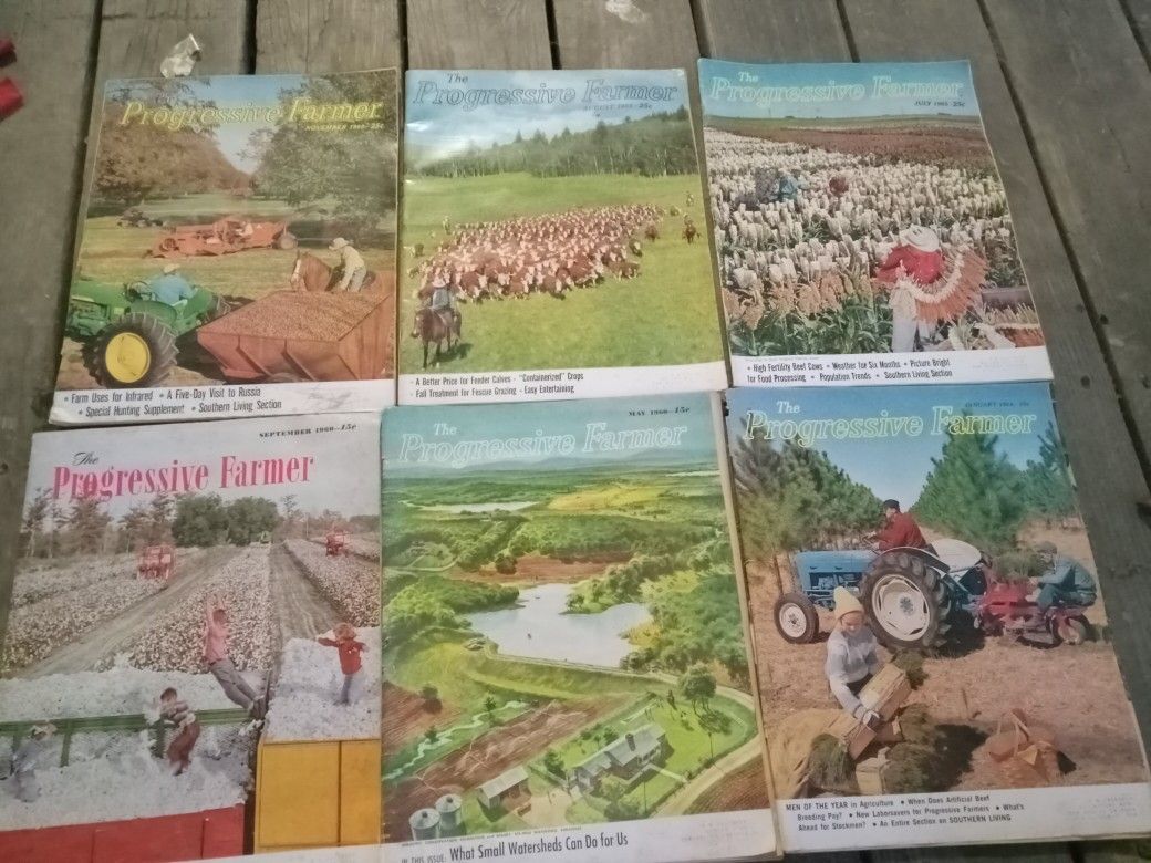 1960s Progressive Farmer Magazines