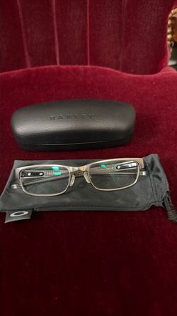 Oakley Eyeglasses with Case and Pouch