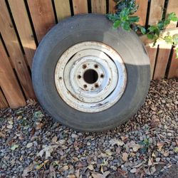 Spare Trailer Tire