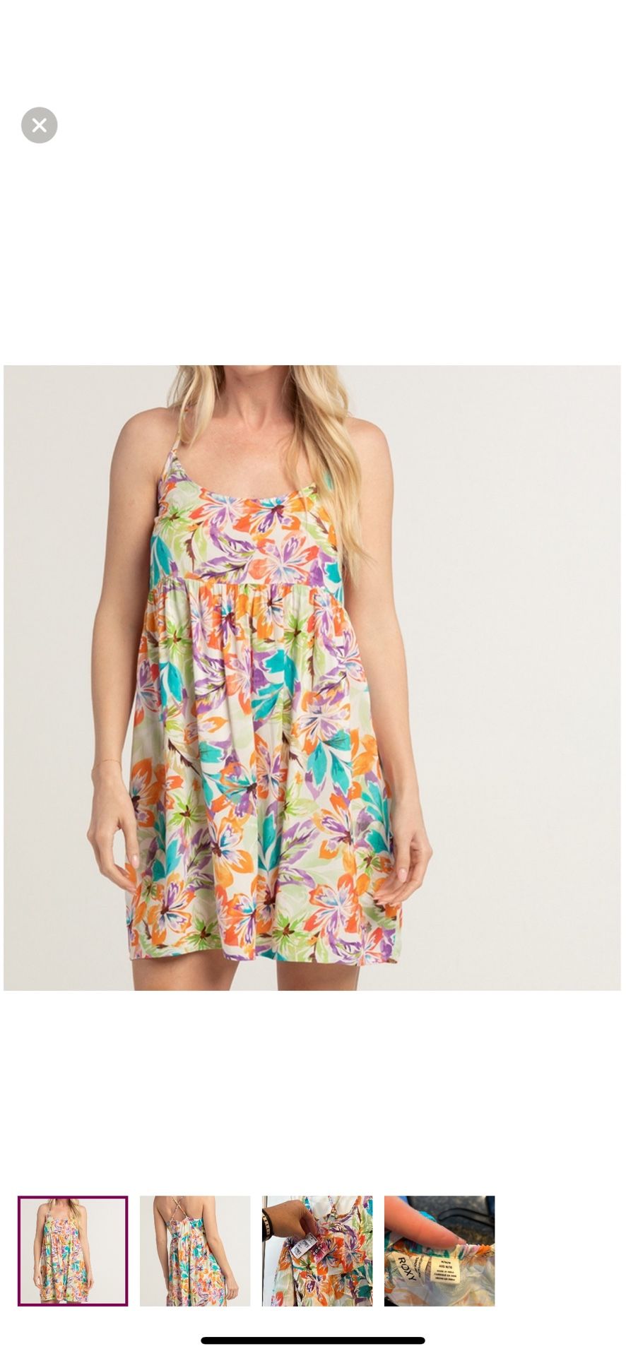 Roxy Tropical Sundance Dress Brand New With Tags