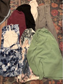Women’s XL Clothing Bundle. All tops and 1 romper. Good condition. Located in Murray cash/Venmo. Venmo to hold