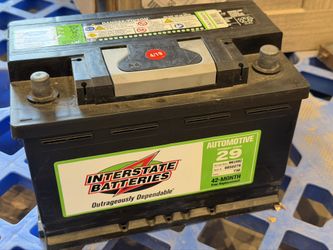 Interstate 12V Car Battery Completely Dead