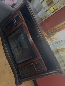Fireplace TV Stand