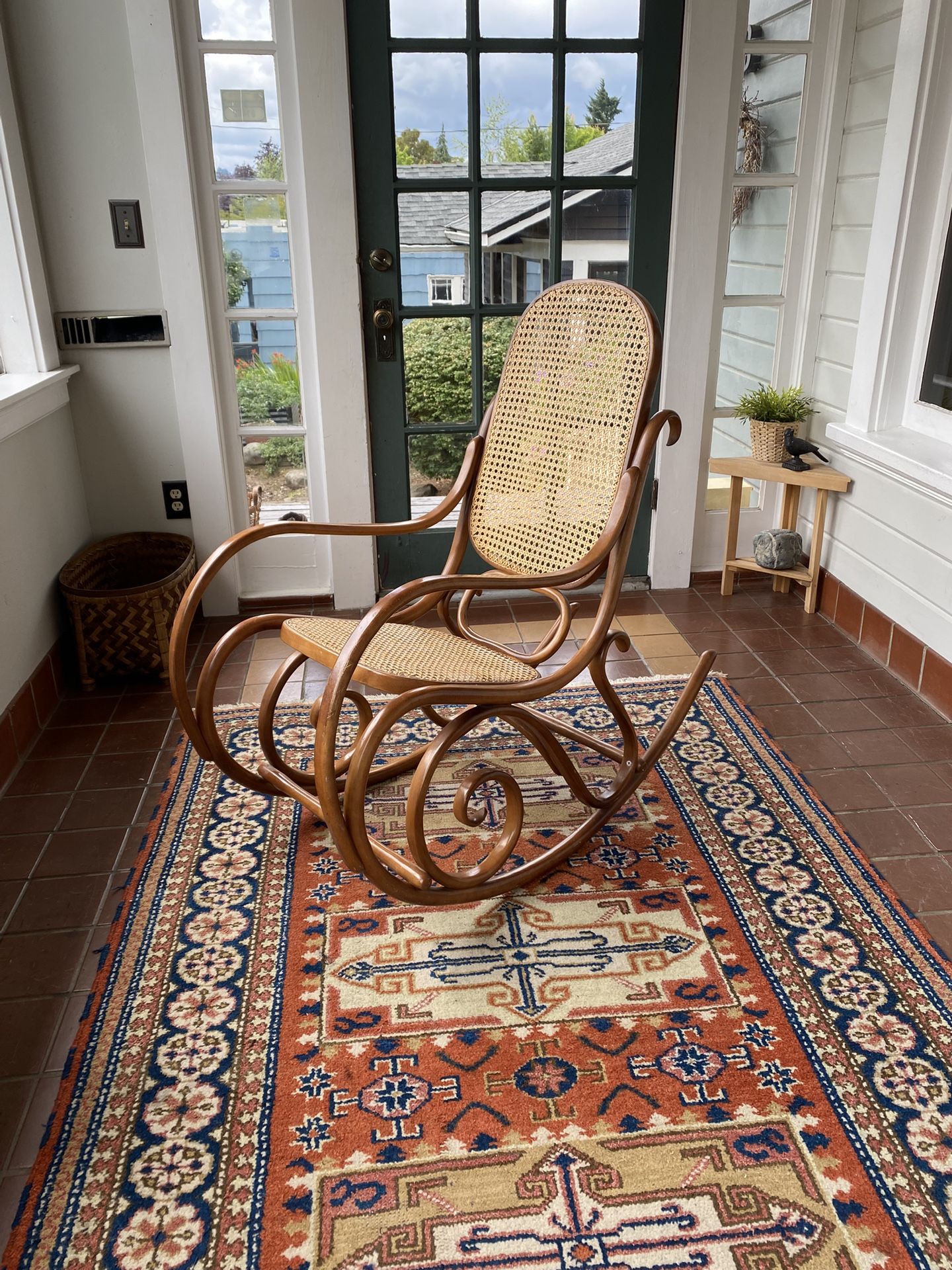 Authentic THONET Mid-Century Vintage Bentwood Rocking Chair