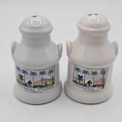 Universal Studios California Milk Jug Salt Pepper Shakers