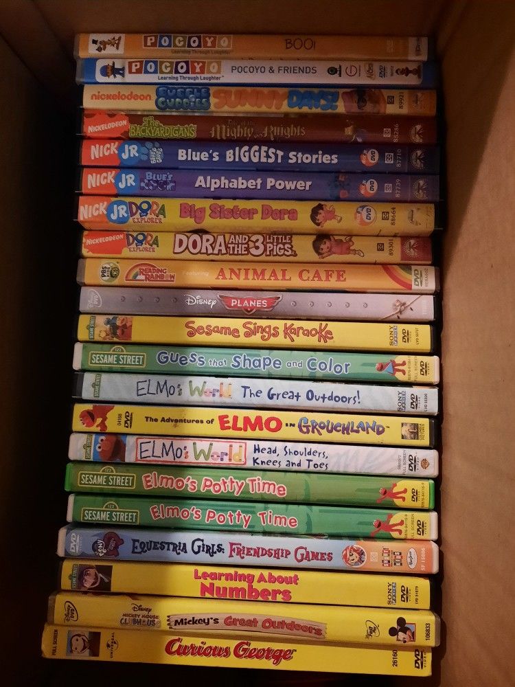 21 - DVD.s For Younger Children - $25.00 For All