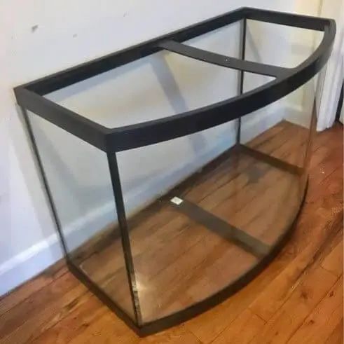 Top Fin Bow Front Aquarium - 36 Gallon