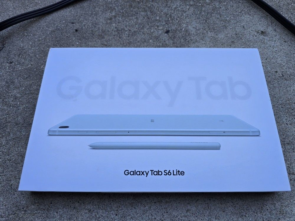 2024 Galaxy Tab S6 Lite 64 Gig With Case And Extras