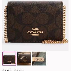 Coach wallet 