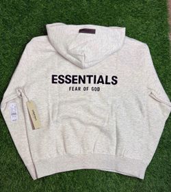 Fear of Gods Essentials Hoodie/T-shirt/Shorts Grey White And Black 4 Sizes Each