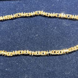 Italian Special 14K Yellow Gold Chain
