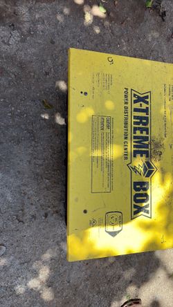 X-treme box power distribution center
