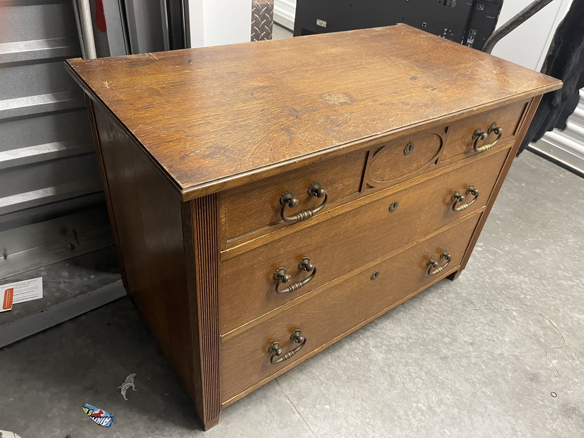 Mid Century Antique Dresser