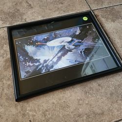 Star Trek framed artwork