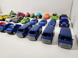 18pcs Random Toy Cars