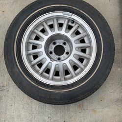 1 Only - 225/60r16 5x114.3 5x4.5 Stock Lincoln Towncar Altima Civic Ranger Tacoma Accord Wheel Rim Good Treads Tire