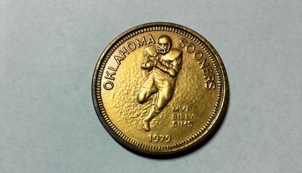 Billy sim’s Oklahoma coin.