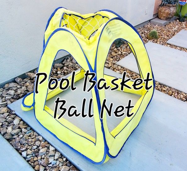 pool float basketball net 