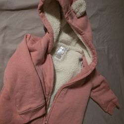 Warm bear onesie