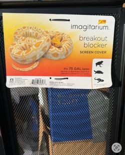 Reptile screen cover and wood climber
