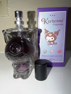 Collectible Kuromi Perfume with Glitter