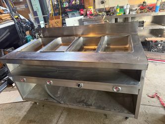 Commercial Stainless Steel Steam Table