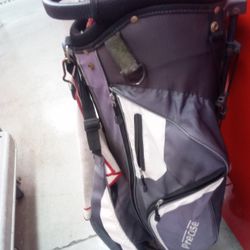 Golf Bag And Clubs 