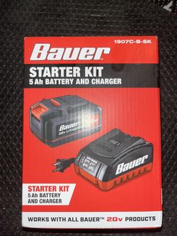 Bauer Battery And Charger