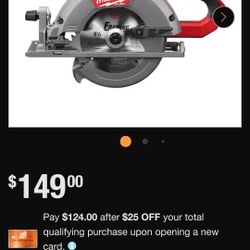 Milwaukee
M12 FUEL 12V Lithium-Ion Brushless 5-3/8 in. Cordless Circular Saw (Tool-Only)
2.1k
