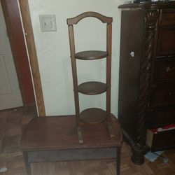 Antuque Corner Stand  Versatile Furniture 