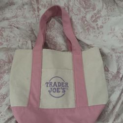 Trader joes mini tote (pink
