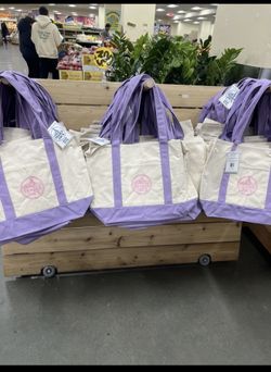 Large Purple Trader Joes Bag 
