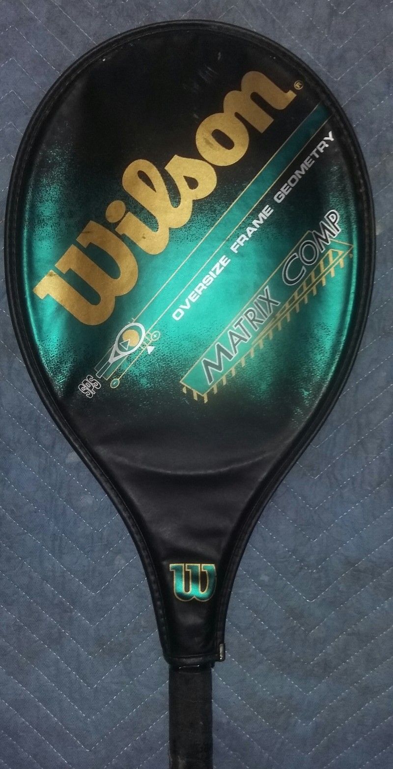Set Of 4 Tennis Rackets - Prince Impact, Wilson Matrix Comp, Wilson American Ace, Sentra Trillium