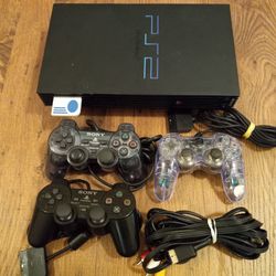 Sony PlayStation 2 PS2 Fat Video Game Console 