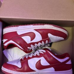 Red Nike Dunks