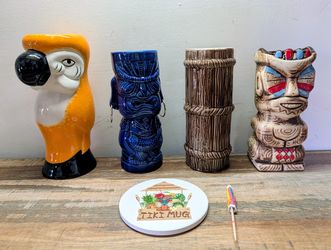 Tiki Cocktail Mugs