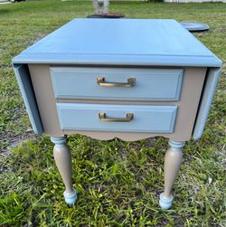 Custom Drop Leaf Side Table