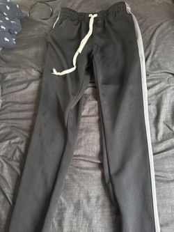 sweatpants with zipper