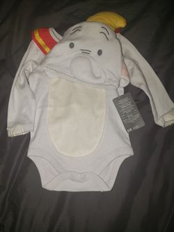 Official Disneyland Dumbo baby onesie