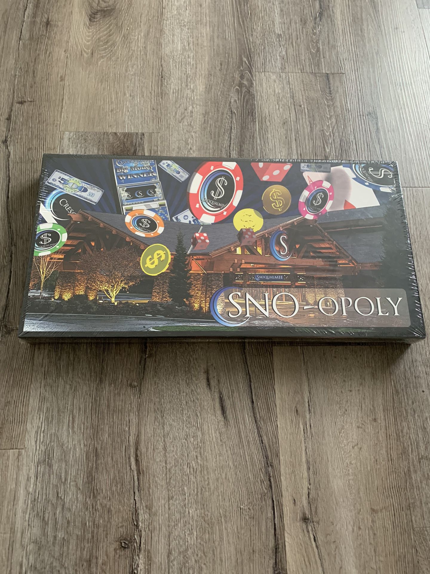 New unopened Sno-Opoly Board Game