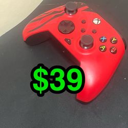 🎮 Xbox One Compatible Red & Black Custom WIRED Controller – Tested (USB-C) 🎮 . . . . . . . . . . . . . . . . . . . . . . . . . . . . . . . . . . . .