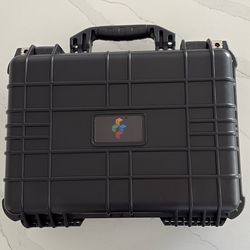 Hard protective case.