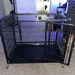 dog kennel with wheels